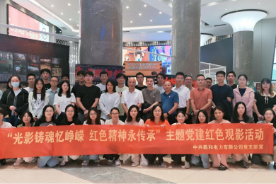 “光影铸魂忆峥嵘 红色精神永传承” ——中共羲和电力党支部2025年红色教育主题活动